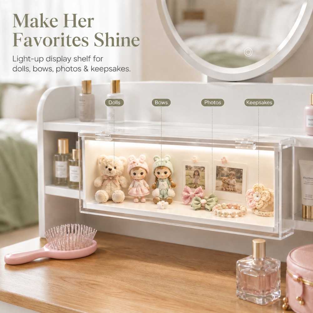 Perfektes Geschenk für Sie, Ru – Beauty Makeup Vanity Set Bewertung und Preis
